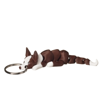 podenco z Ibizy brelok 3D pies do kluczy